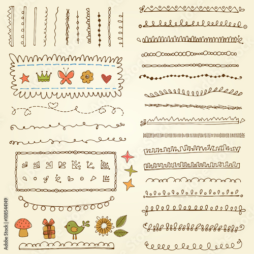Doodle Frame Elements