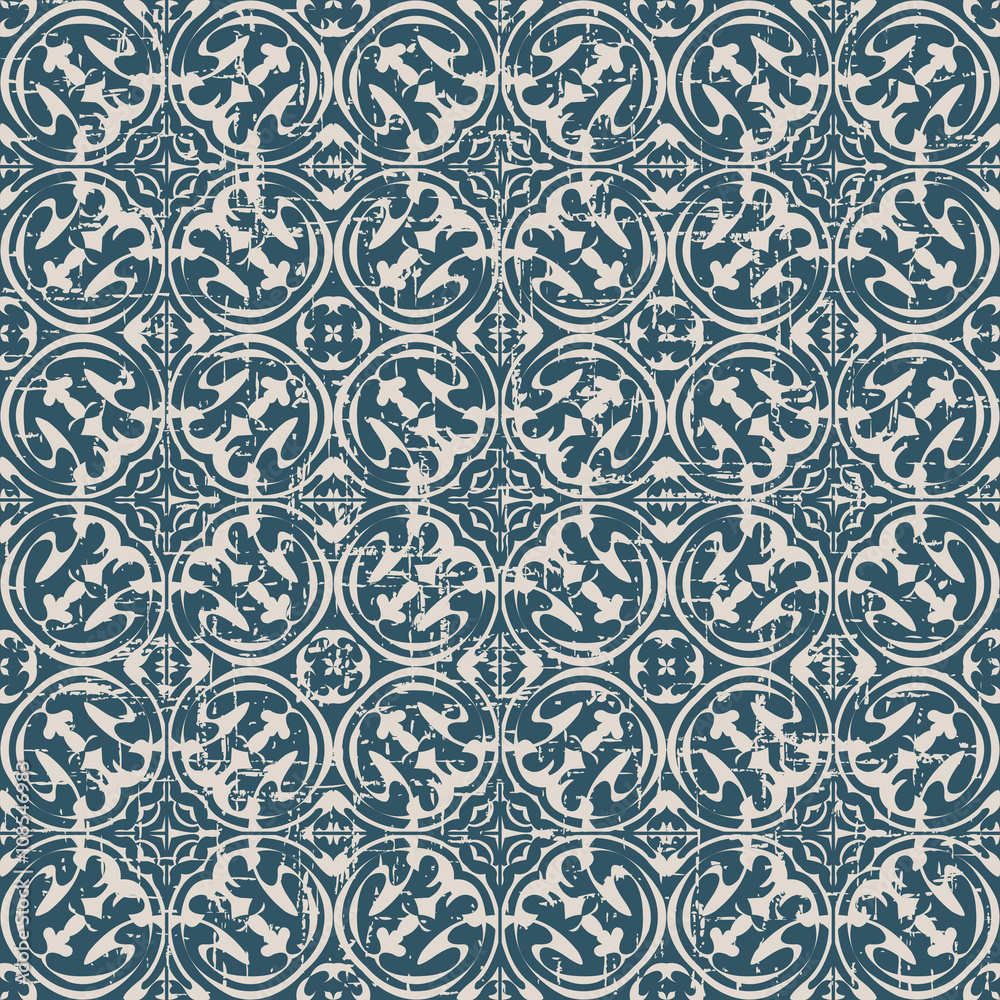 Seamless worn out antique background 0865_round geometry kaleidoscope Seamless worn out antique background 0865_round geometry kaleidoscope