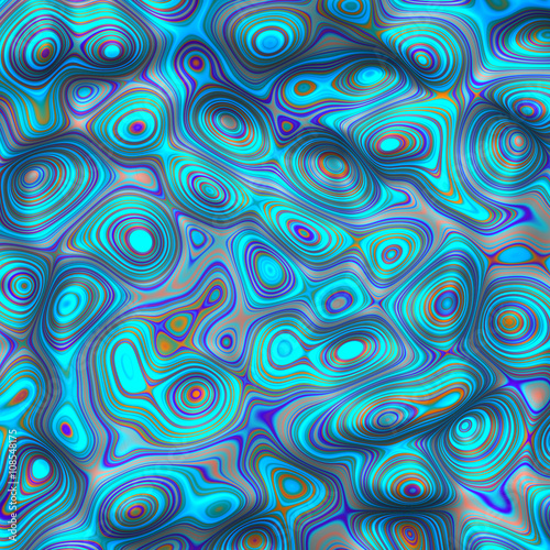 Abstract background with multicolored waves.