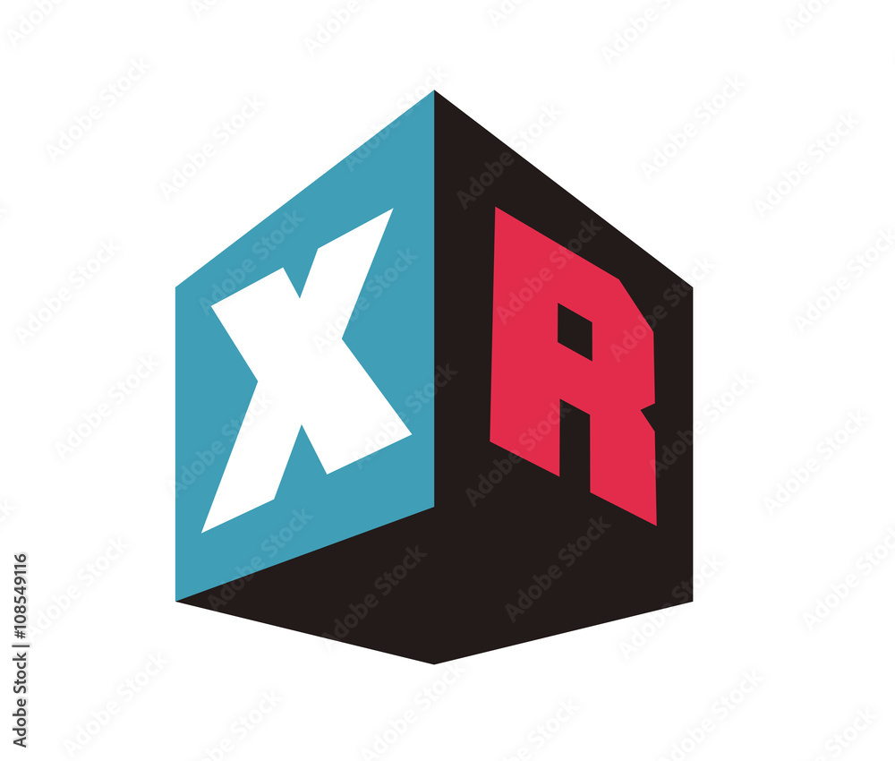 XR Initial Logo for your startup venture XR Initial Logo for your startup venture