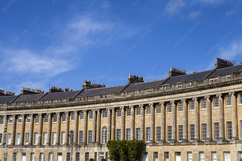 Fototapeta premium Royal Crescent in Bath, UK.