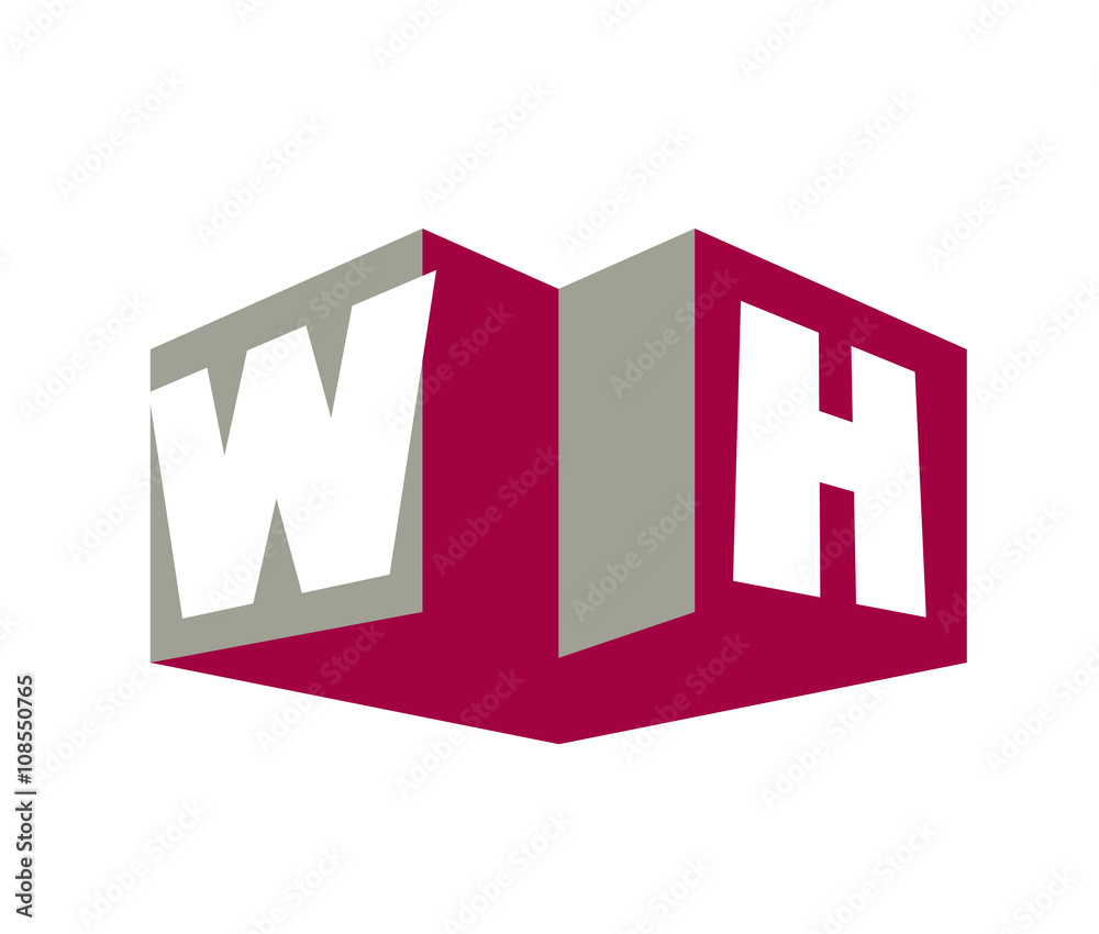 WH Initial Logo for your startup venture WH Initial Logo for your startup venture