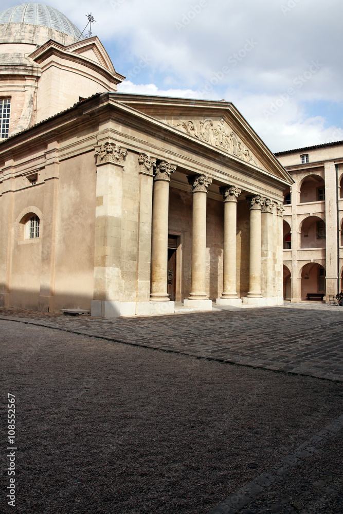 portico of the vieille charité marseille