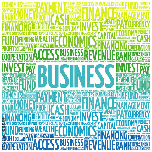 BUSINESS word cloud concept