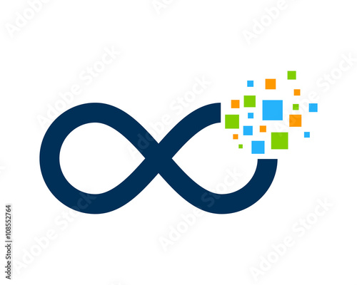 Infinity Pixel Digital Logo