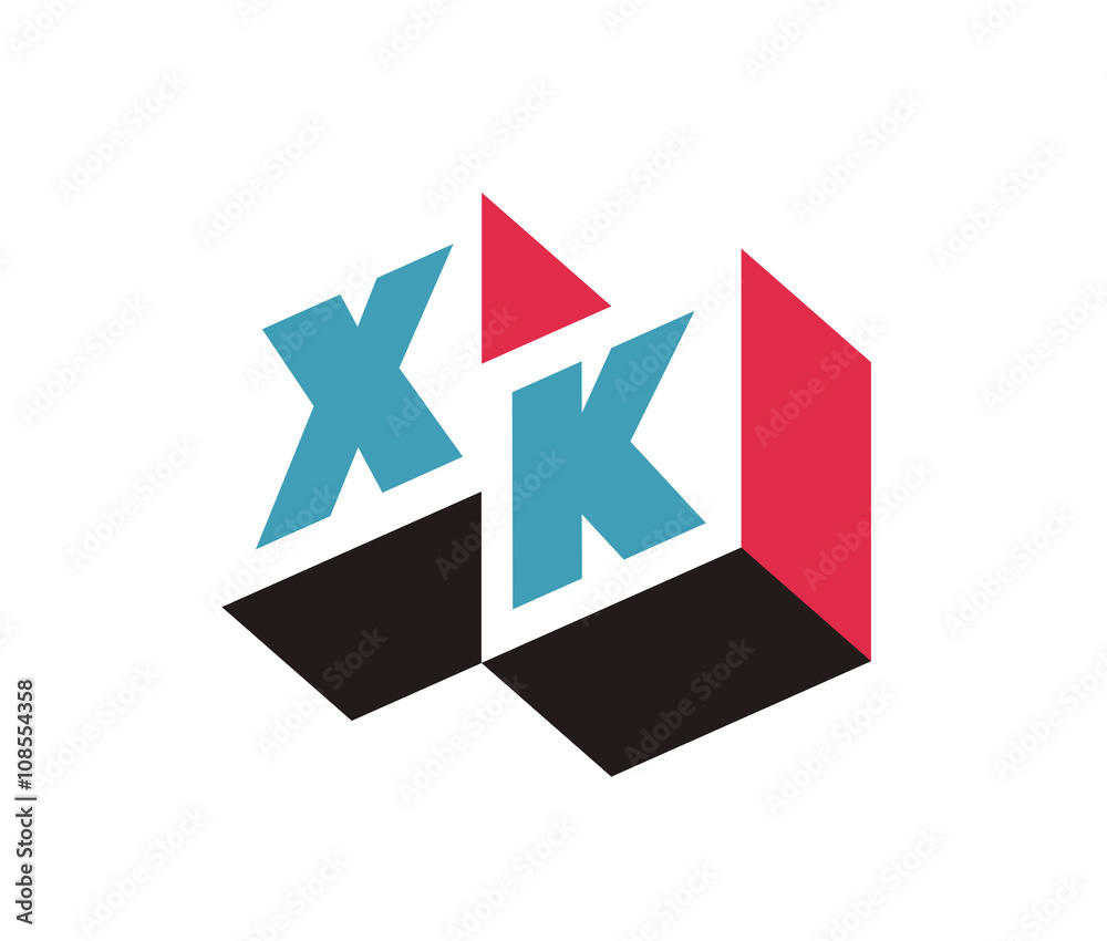XK Initial Logo for your startup venture XK Initial Logo for your startup venture
