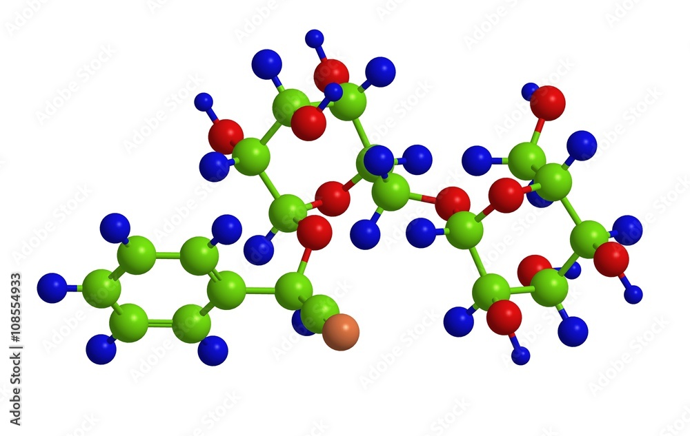 Molecular structure of Amygdalin (vitamin B17) Molecular structure of Amygdalin (vitamin B17)