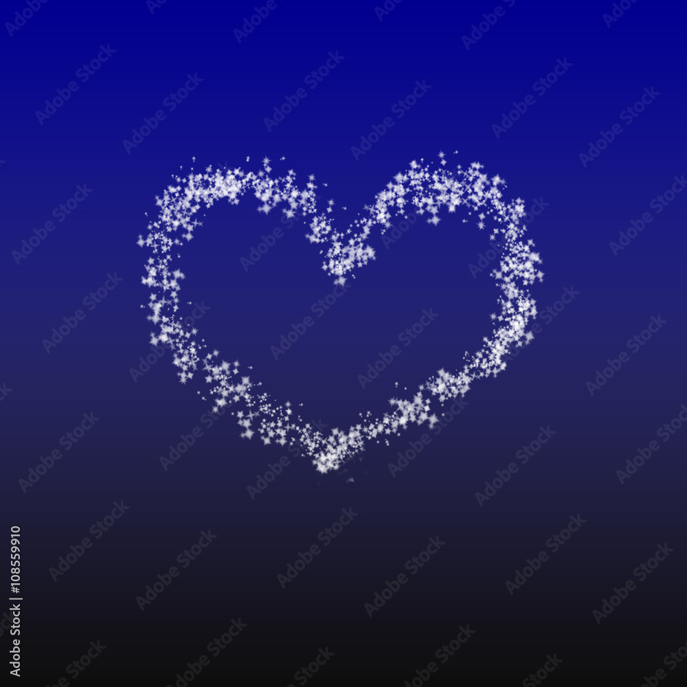 Valentine's day background with heart. Bright colorful light effect background Valentine's day background with heart. Bright colorful light effect background