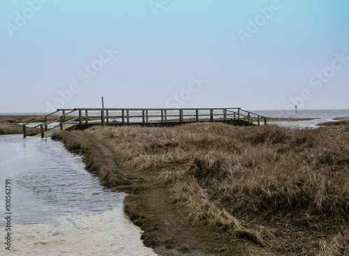 Springflut an der Nordseeküste