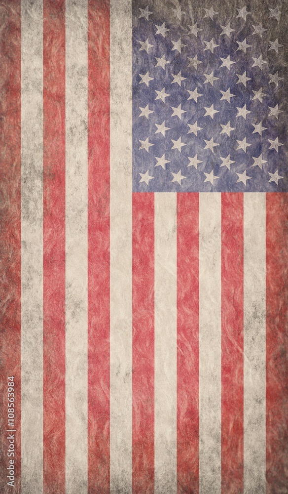 Fototapeta premium Grunge USA Flag