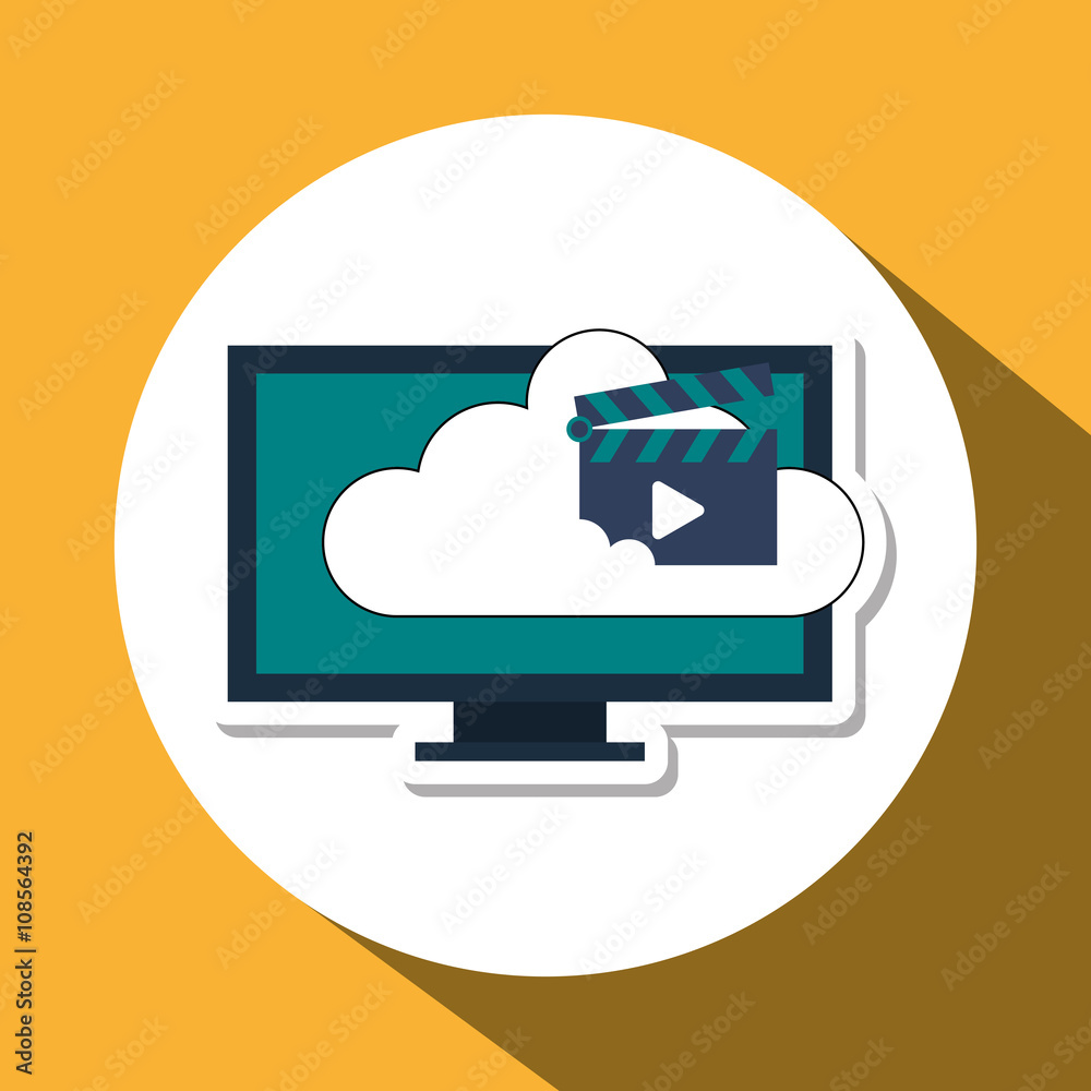 Icon of internet things design, vector illustration Icon of internet things design, vector illustration