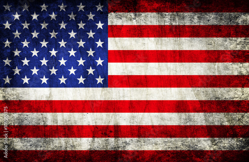 Grunge USA Flag