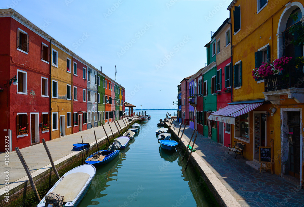 Fototapeta premium Isola di Burano, Venezia (Venice, Italia)
