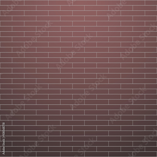 Red brick wall 