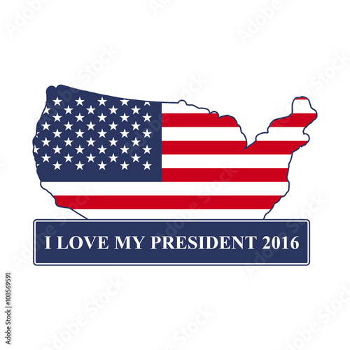 Icon Flag of the United States