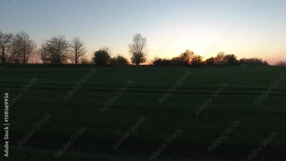 sunset field grass video meadow landscape evening sunset field grass video meadow landscape evening