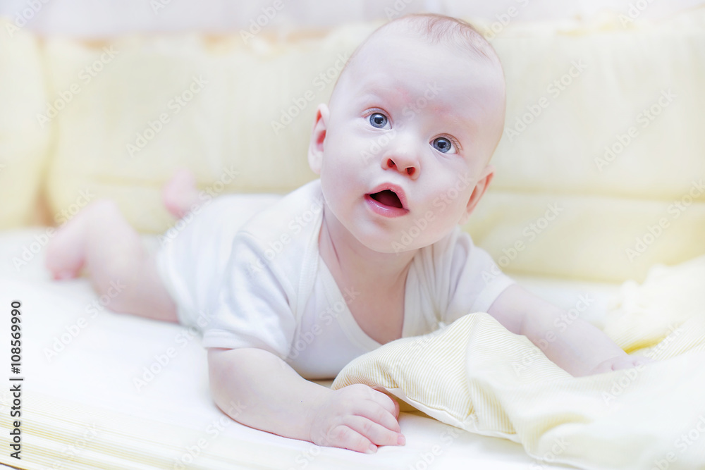 Baby looking surprised Baby looking surprised