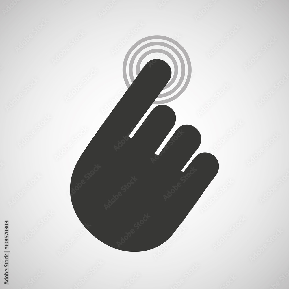 hand touching design hand touching design