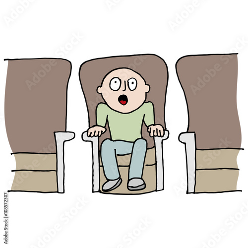 Amazed movie watcher