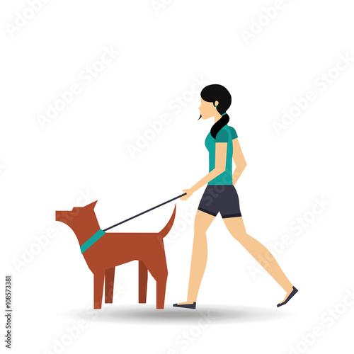 people walking design 