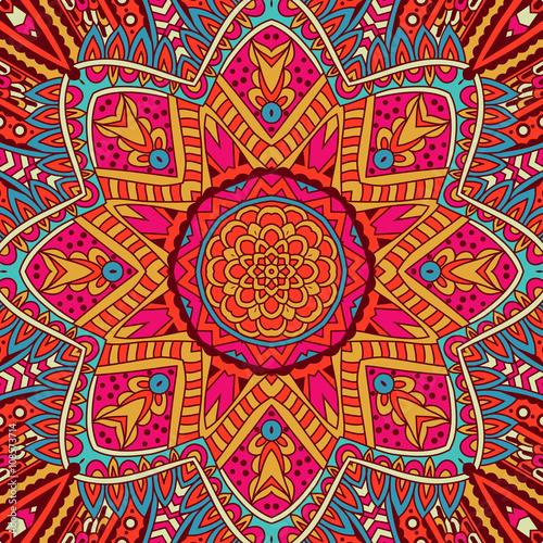 Abstract Tribal ethnic pattern ornamental 