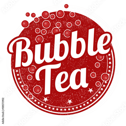 Bubble tea stamp