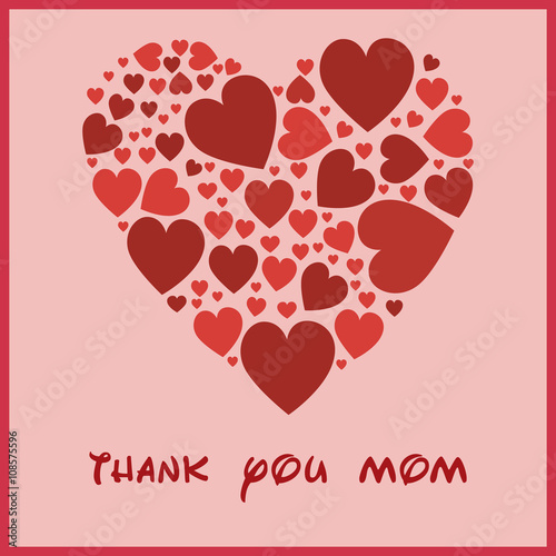 greeting card for mommy thank you mom