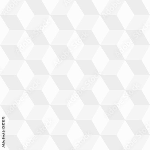 Geometric pattern, seamless white texture.