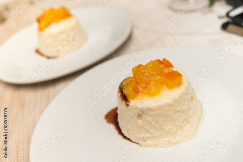 Semifreddo alla pardula e marmellata d'arancia, Sardinian Cuisine