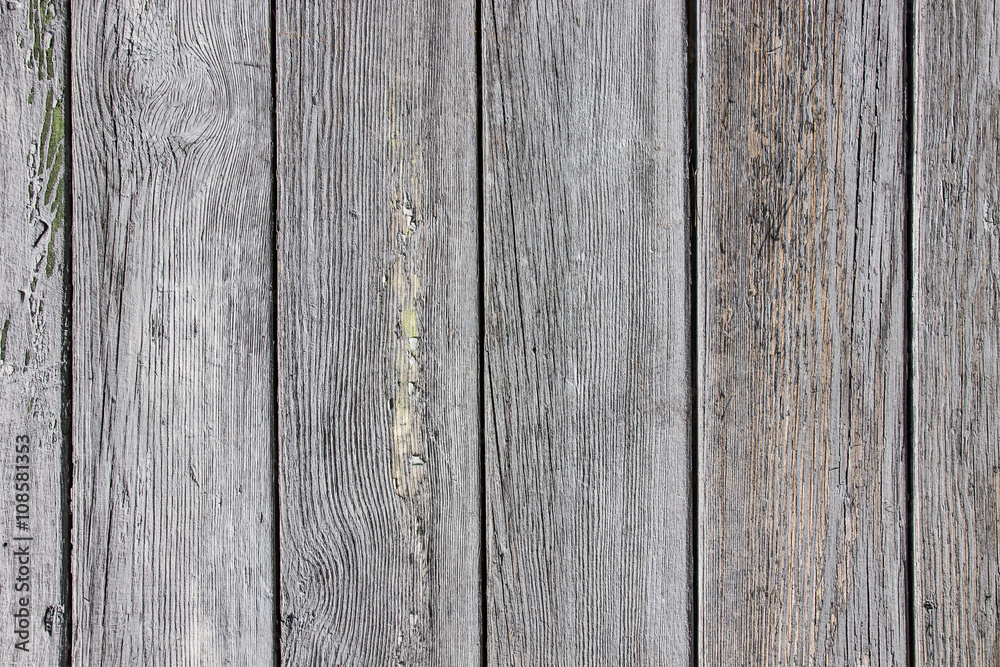 Gray wooden desks peeling paint background. Gray wooden desks peeling paint background.