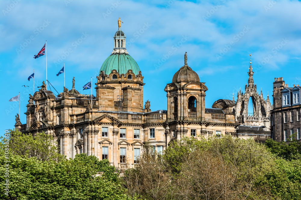 Edinburgh-landmark, Scotland, UK