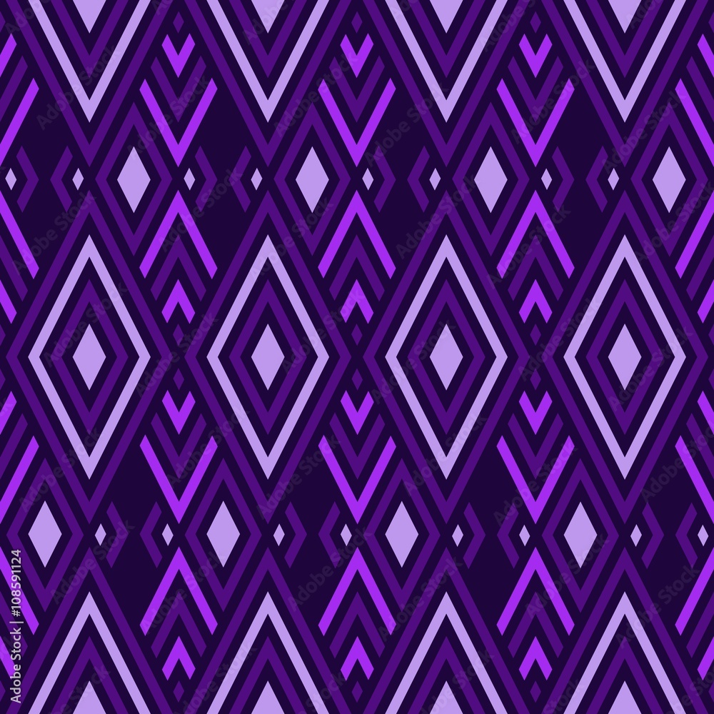 Purple Rhombus Seamless Pattern Purple Rhombus Seamless Pattern