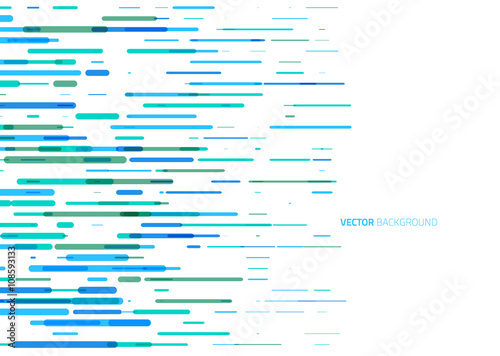 Abstract horizontal colored lines