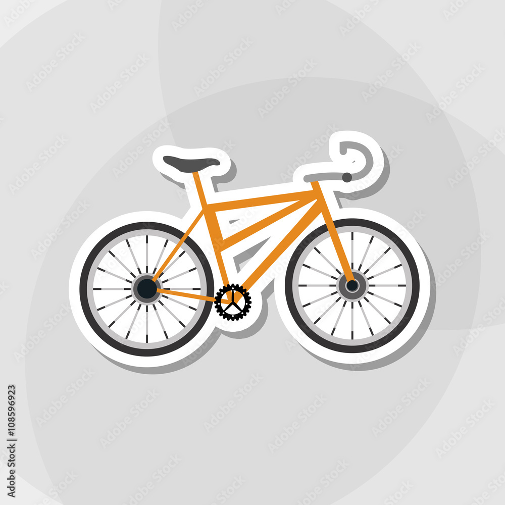 Fototapeta premium Graphic design of Bike lifestyle, vector illustration
