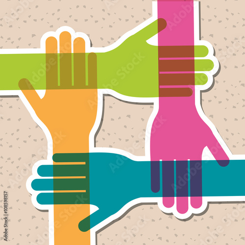 diversity  graphic design, vector illustration