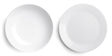 Empty two plate (dish and bowl)