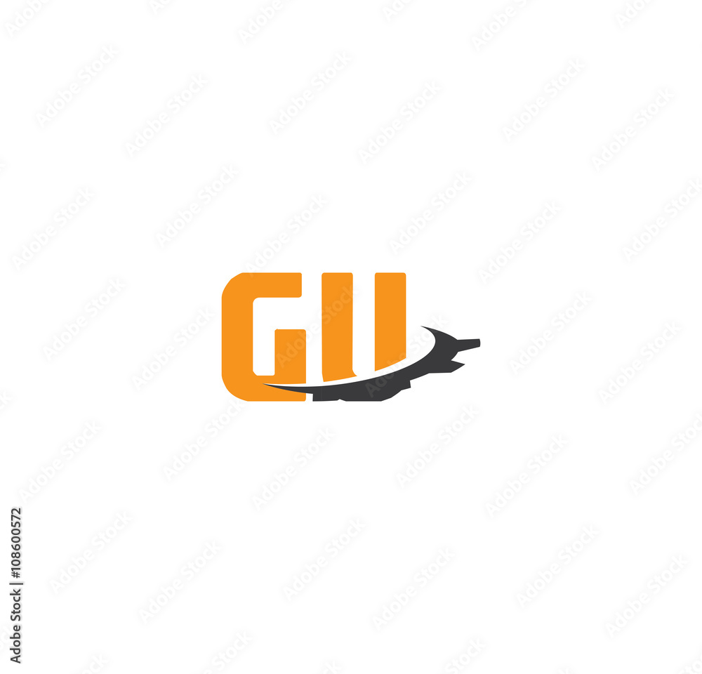 gu alphabet with swoosh gears gu alphabet with swoosh gears