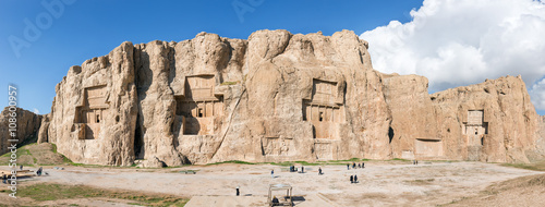 Naqsh-e Rustam, an ancient necropolis in Pars Province, Iran. Pa