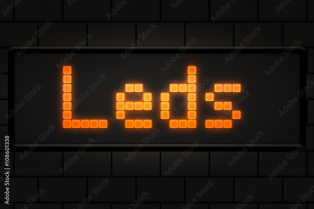 Fototapeta premium LED Sign