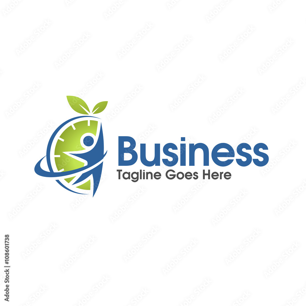 Nutrition and Diet logo design idea. Fruit and vegetable vector ...
