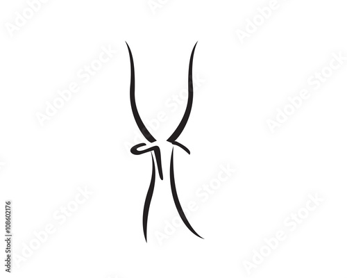 Deer and Gazele Logo