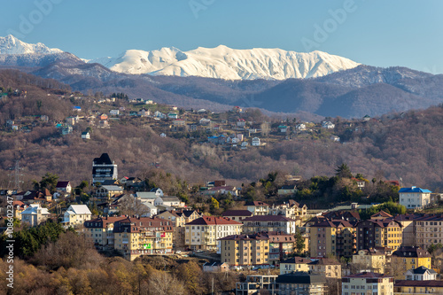 Cityscape Sochi. Russia photo