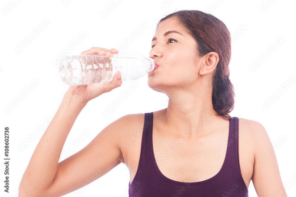 beautiful women drinking water beautiful women drinking water