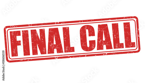 Final call stamp