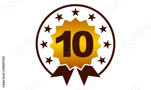 Emblem Best Quality  Number 10