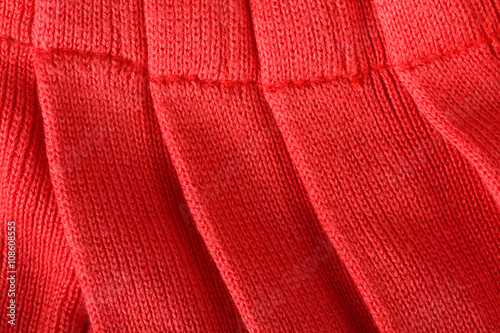 texture red clothing or fabric closeup
