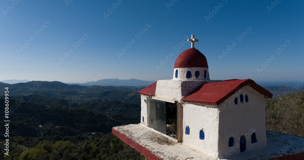 Fototapeta premium Miniaturkapelle in Westkreta