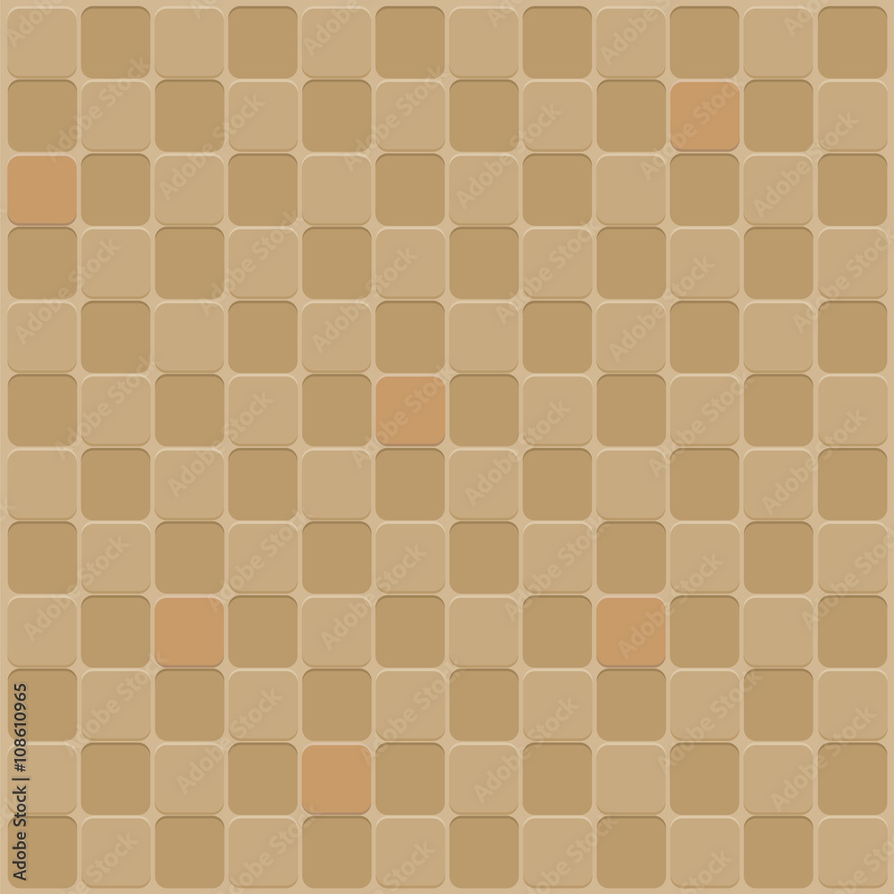 Mosaic seamless background in brown tone Mosaic seamless background in brown tone