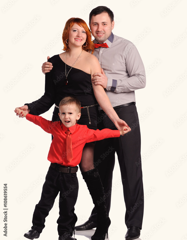 A happy family A happy family