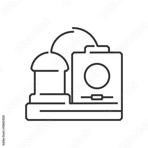 line icon Medical Device Icon, Dialysis machines